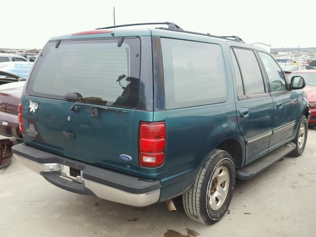 1FMEU17L5VLA02229 - 1997 FORD EXPEDITION GREEN photo 4