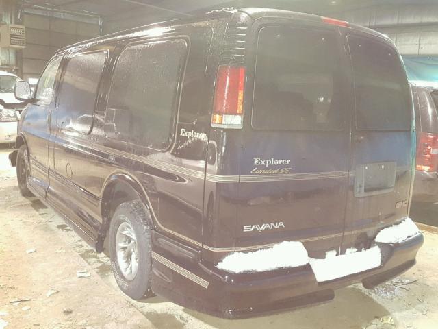 1GDFG15R811226121 - 2001 GMC SAVANA RV BLACK photo 3