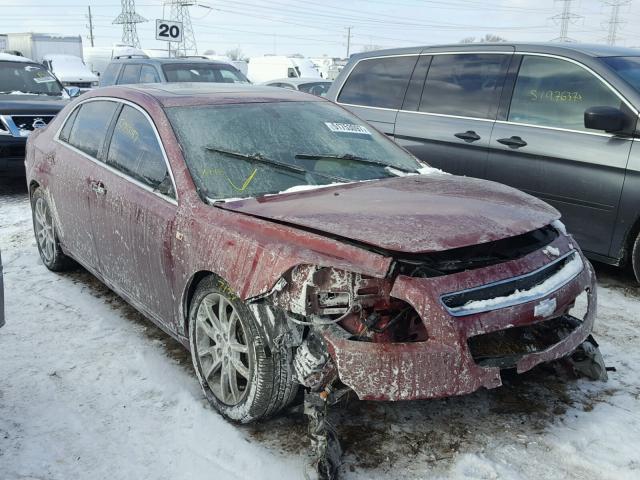 1G1ZK577X8F267200 - 2008 CHEVROLET MALIBU LTZ MAROON photo 1