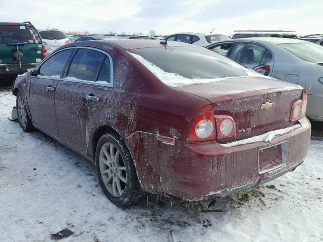 1G1ZK577X8F267200 - 2008 CHEVROLET MALIBU LTZ MAROON photo 3