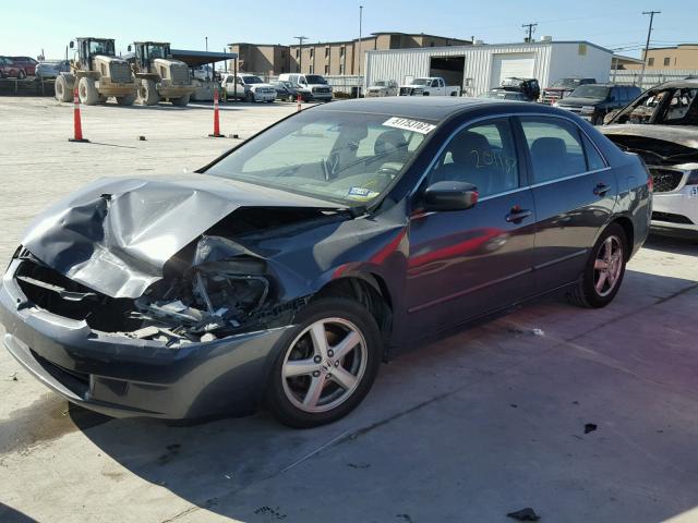 1HGCM56854A115187 - 2004 HONDA ACCORD EX CHARCOAL photo 2