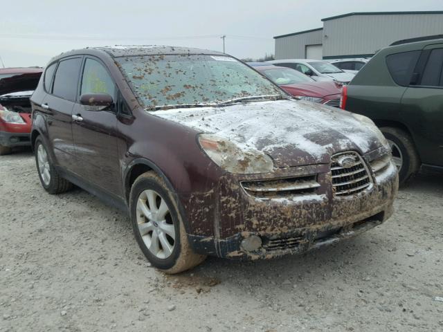 4S4WX83C764409779 - 2006 SUBARU B9 TRIBECA BURGUNDY photo 1