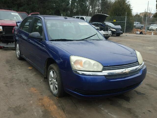 1G1ZT52885F258455 - 2005 CHEVROLET MALIBU LS BLUE photo 1