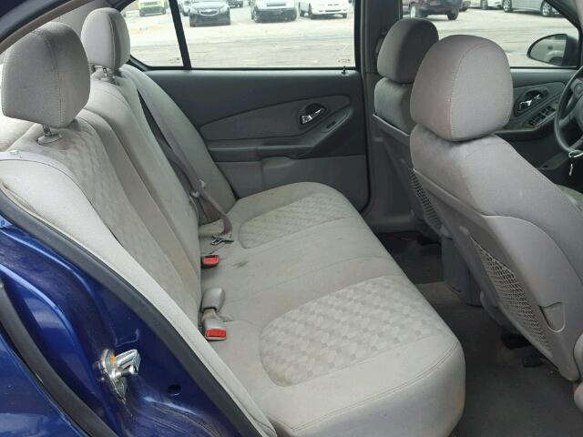1G1ZT52885F258455 - 2005 CHEVROLET MALIBU LS ლურჯი ფოტო 6