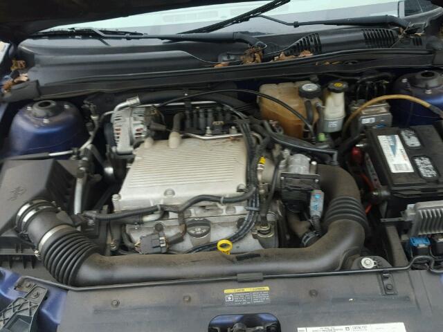 1G1ZT52885F258455 - 2005 CHEVROLET MALIBU LS ლურჯი ფოტო 7