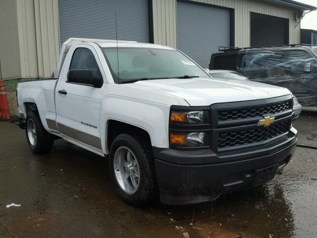 1GCNCPEH1EZ239676 - 2014 CHEVROLET SILVERADO WHITE photo 1