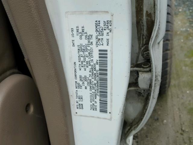 JT3VN39W9R0136970 - 1994 TOYOTA 4RUNNER VN WHITE photo 10