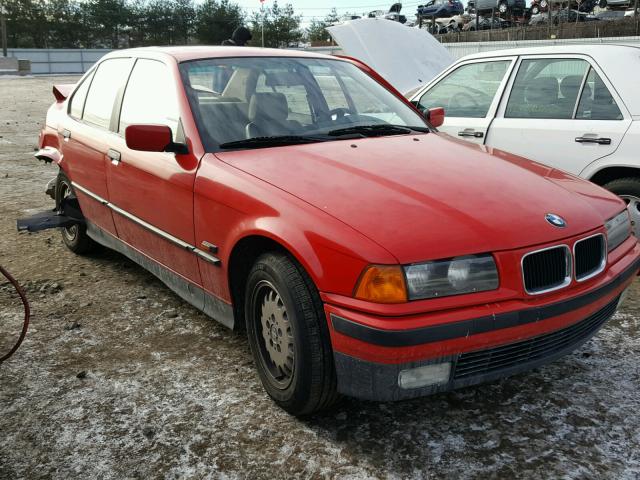 WBACB4325RFM03328 - 1994 BMW 325 I AUTO RED photo 1