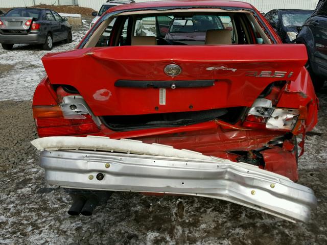 WBACB4325RFM03328 - 1994 BMW 325 I AUTO RED photo 9