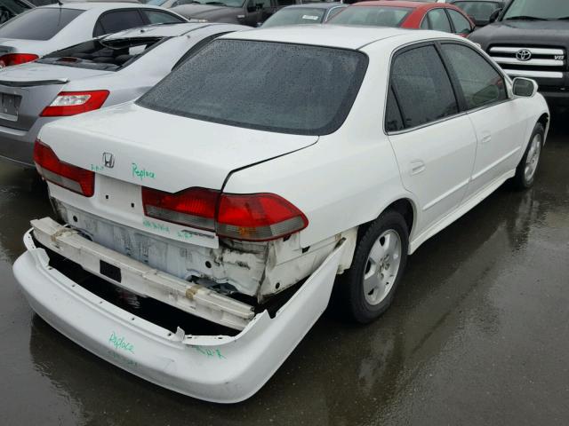 1HGCG16571A003167 - 2001 HONDA ACCORD EX WHITE photo 4