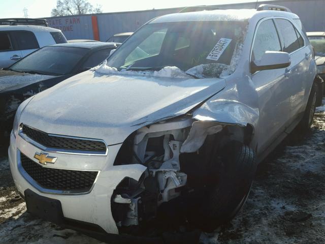 2GNALBEK4F1109552 - 2015 CHEVROLET EQUINOX LT WHITE photo 2