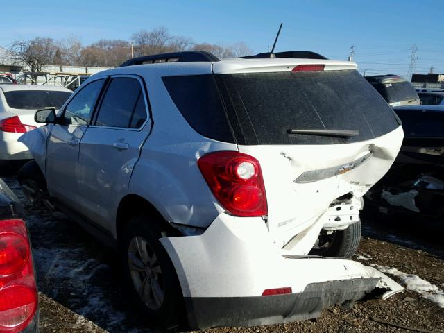 2GNALBEK4F1109552 - 2015 CHEVROLET EQUINOX LT WHITE photo 3