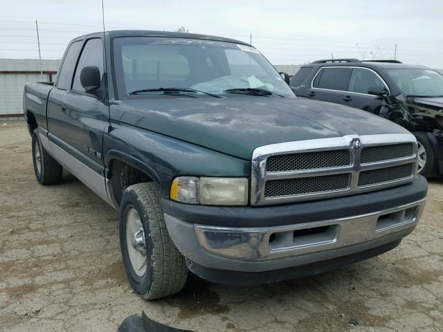 3B7HC13Z81G182263 - 2001 DODGE RAM 1500 GREEN photo 1