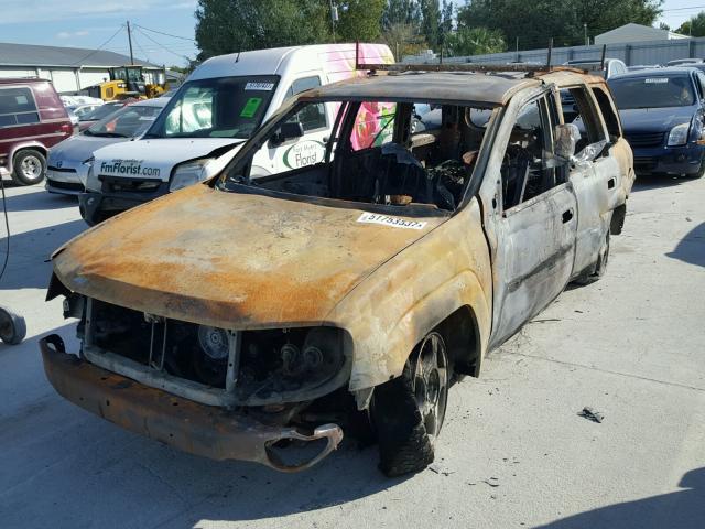 1GNDS13S982262122 - 2008 CHEVROLET TRAILBLAZE BURN photo 2