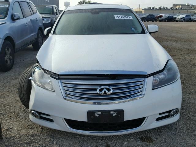 JN1CY0APXAM911158 - 2010 INFINITI M35 BASE WHITE photo 7