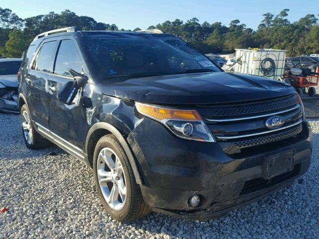 1FM5K7F82FGA15455 - 2015 FORD EXPLORER L BLUE photo 1