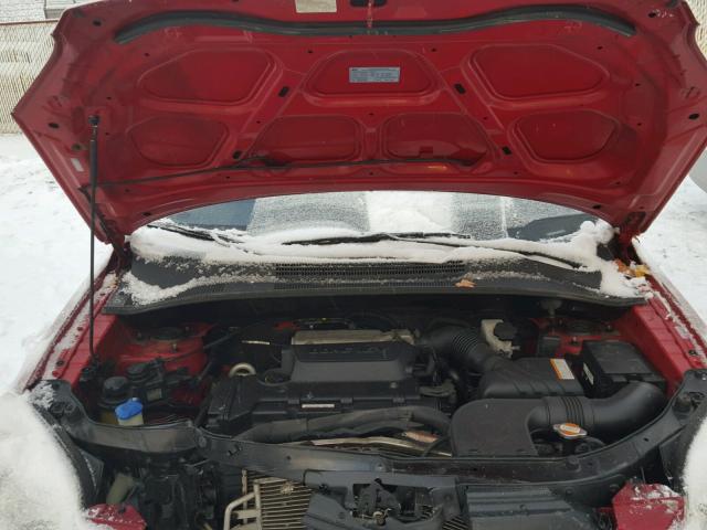 KNDJF724197558049 - 2009 KIA SPORTAGE L RED photo 7