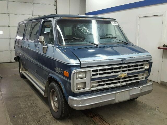 1GBEG25K8L7162353 - 1990 CHEVROLET G20 TWO TONE photo 1