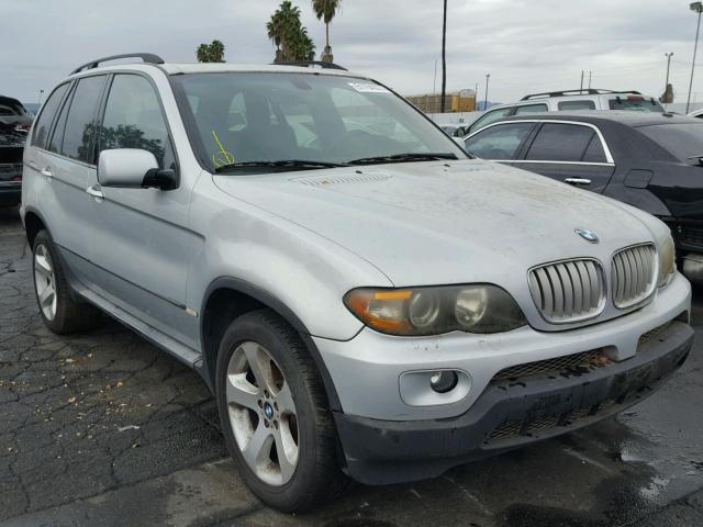 5UXFB53565LV15906 - 2005 BMW X5 4.4I GRAY photo 1