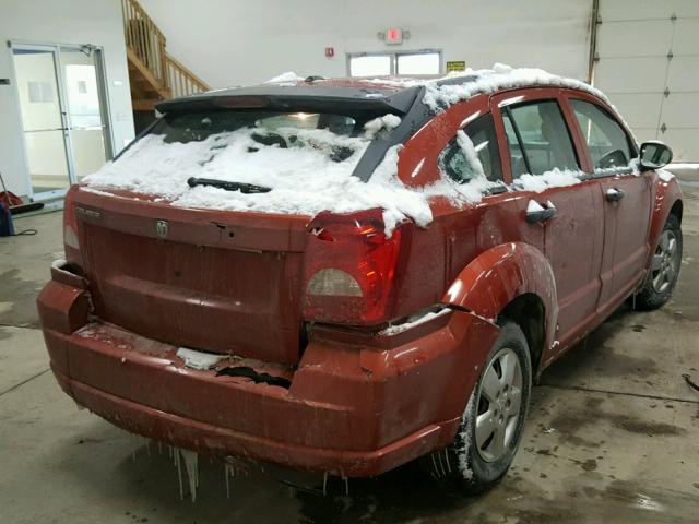 1B3HB28B88D797859 - 2008 DODGE CALIBER ORANGE photo 4