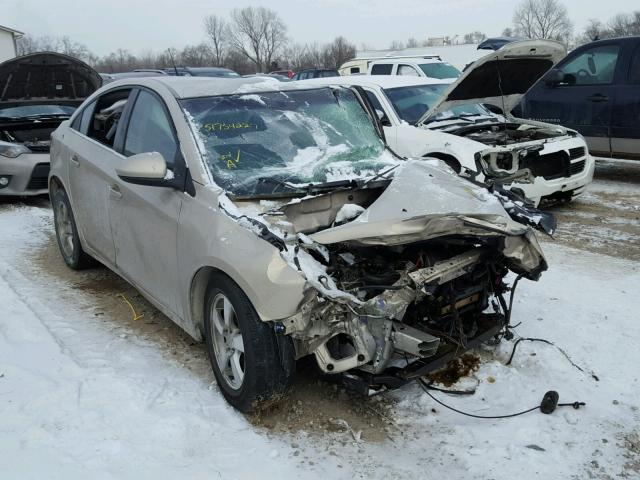 1G1PF5S94B7212585 - 2011 CHEVROLET CRUZE LT GOLD photo 1