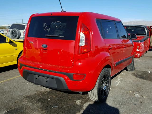 KNDJT2A64C7400312 - 2012 KIA SOUL + RED photo 4