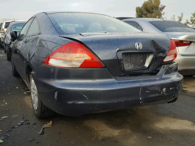 1HGCM722X3A012830 - 2003 HONDA ACCORD LX BLUE photo 3