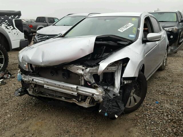 1HGCP26379A143008 - 2009 HONDA ACCORD LX SILVER photo 2