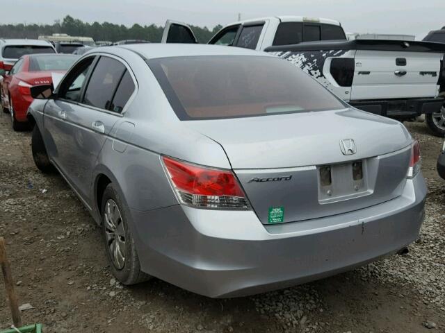 1HGCP26379A143008 - 2009 HONDA ACCORD LX SILVER photo 3