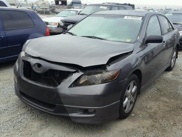 4T1BE46K07U528100 - 2007 TOYOTA CAMRY NEW CHARCOAL photo 2