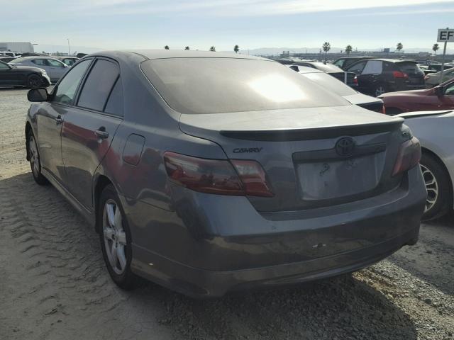 4T1BE46K07U528100 - 2007 TOYOTA CAMRY NEW CHARCOAL photo 3