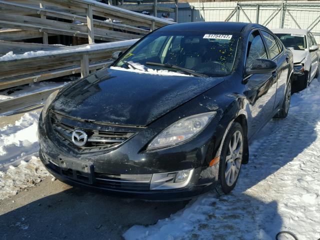 1YVHP82B995M09913 - 2009 MAZDA 6 S BLACK photo 2