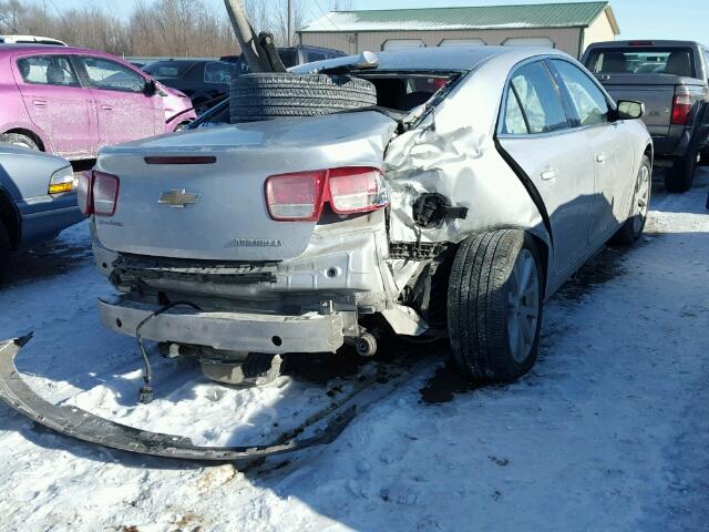 1G11E5SA9DF266766 - 2013 CHEVROLET MALIBU 2LT SILVER photo 4