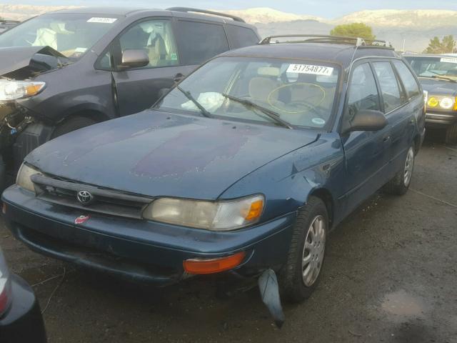 JT2AE09V9R0048073 - 1994 TOYOTA COROLLA BA GREEN photo 2