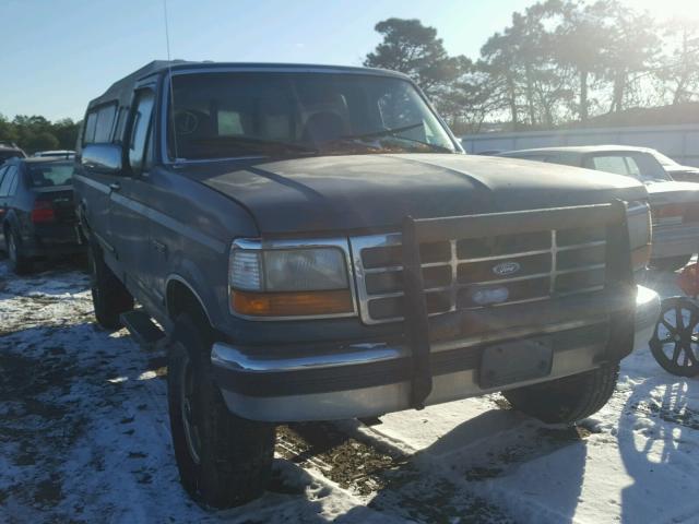 2FTHF26H7SCA69998 - 1995 FORD F250 GREEN photo 1