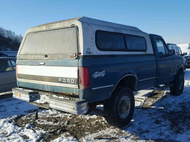 2FTHF26H7SCA69998 - 1995 FORD F250 GREEN photo 4