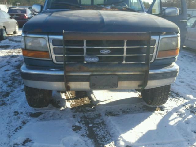 2FTHF26H7SCA69998 - 1995 FORD F250 GREEN photo 7