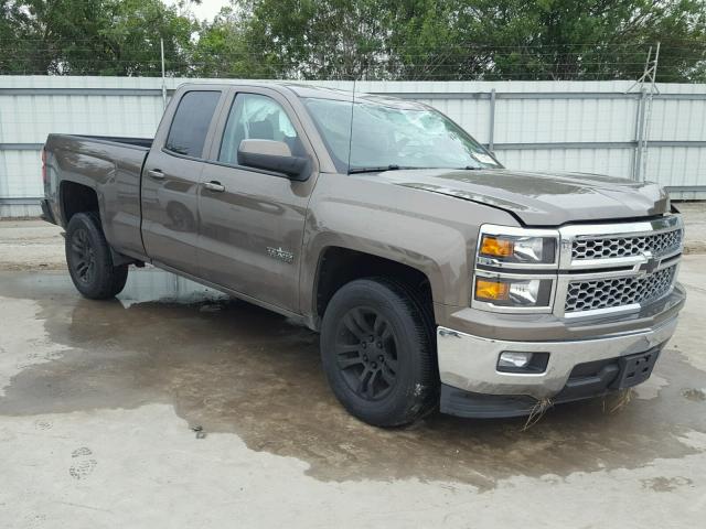 1GCRCREH6EZ254719 - 2014 CHEVROLET SILVERADO BROWN photo 1