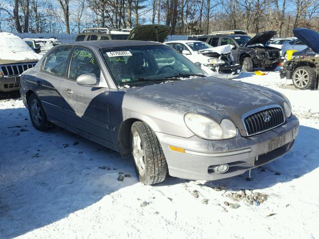 KMHWF35H45A144978 - 2005 HYUNDAI SONATA GLS GRAY photo 1