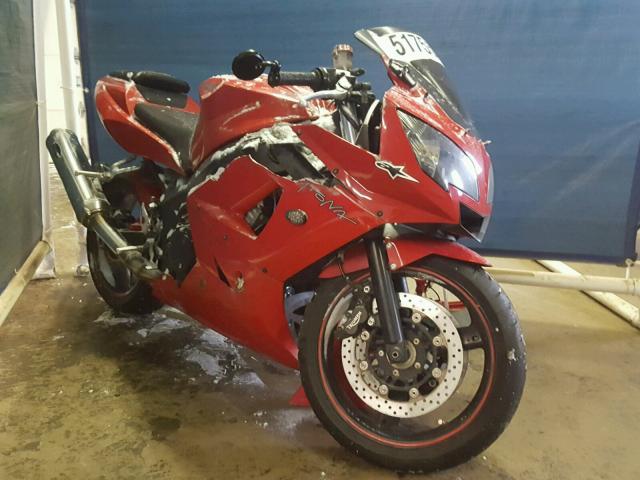 SMT810G2X4J192116 - 2004 TRIUMPH MOTORCYCLE DAYTONA 60 RED photo 1