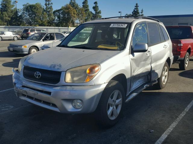 JTEGD20V650093555 - 2005 TOYOTA RAV4 SILVER photo 2