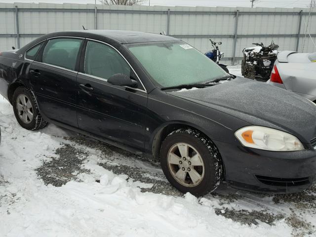 2G1WT58K869236228 - 2006 CHEVROLET IMPALA LT BLACK photo 9