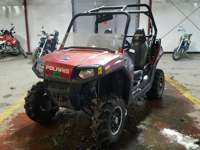 4XAVY76A8AD095061 - 2010 POLARIS RANGER RZR RED photo 2