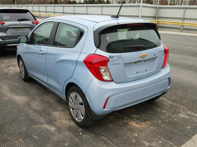 KL8CB6SA7GC613251 - 2016 CHEVROLET SPARK LS BLUE photo 3