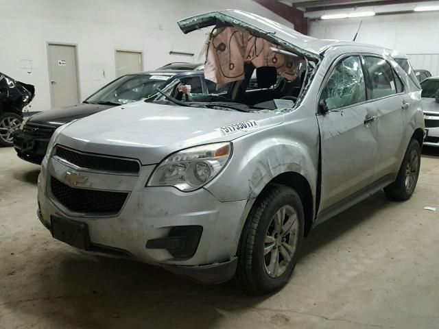 2GNALBEK9C1207360 - 2012 CHEVROLET EQUINOX LS SILVER photo 2