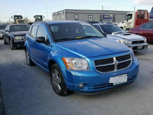 1B3HB48B18D770384 - 2008 DODGE CALIBER SX BLUE photo 1