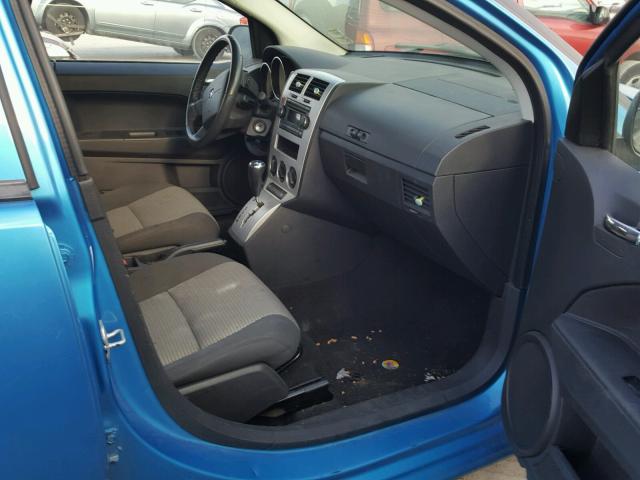 1B3HB48B18D770384 - 2008 DODGE CALIBER SX BLUE photo 5