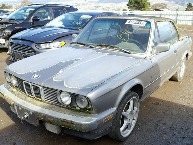 WBABB1302J8272800 - 1988 BMW 325 I SILVER photo 2