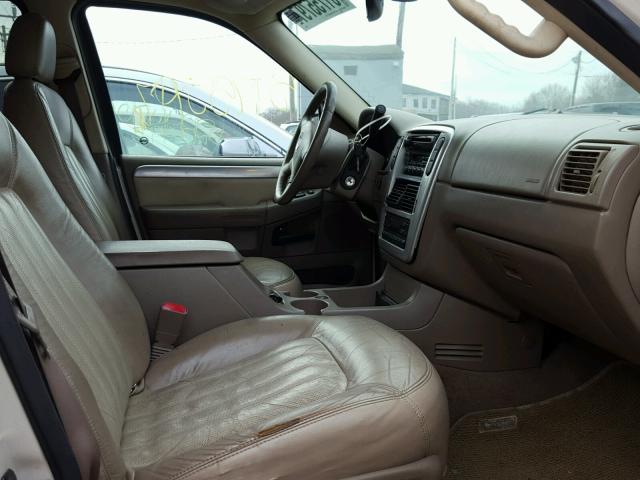 4M2DU86E85ZJ23663 - 2005 MERCURY MOUNTAINEE BEIGE photo 5