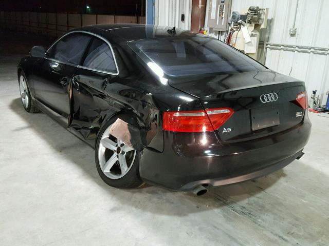 WAUDK78T39A051869 - 2009 AUDI A5 QUATTRO BLACK photo 3